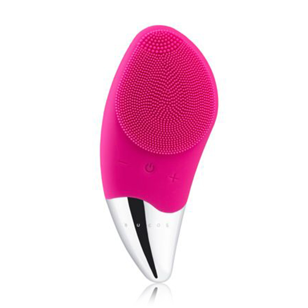Очищувальна щітка для обличчя BUCOS Sonic Facial Brush S1, рожева